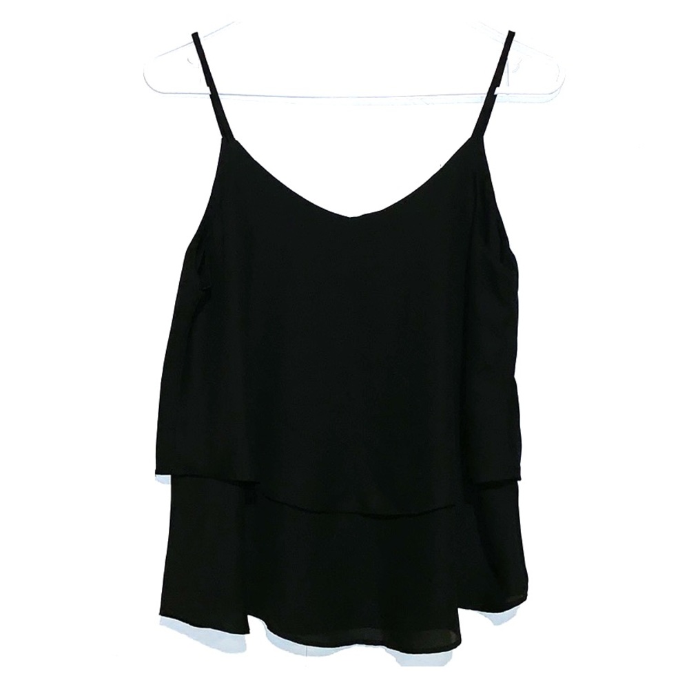 Black Flowy top
